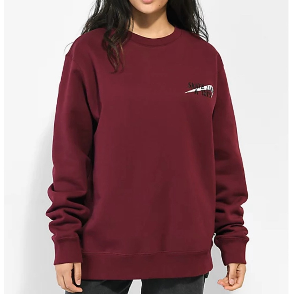 ✔️NWT✔️ NIKE SB Skate Like A Girl Fleece Crew Sweatshirt - Picture 1 of 10